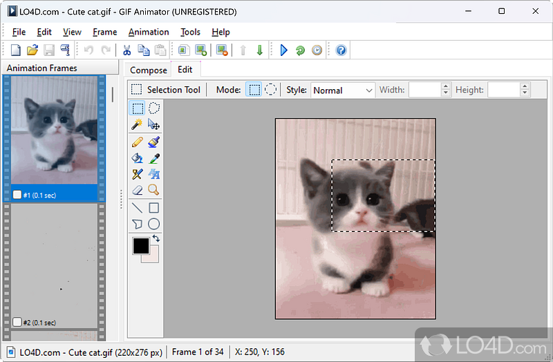 Advanced GIF Animator screenshot