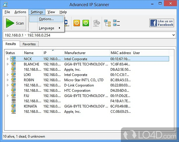 advanced port ip scanner