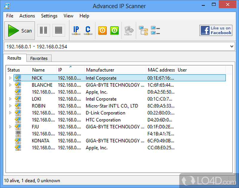 download advanced ip scanner for windows 10