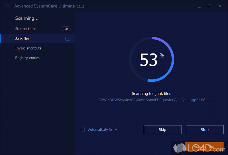 Facial recognition and other protection modules - Screenshot of Advanced SystemCare Ultimate