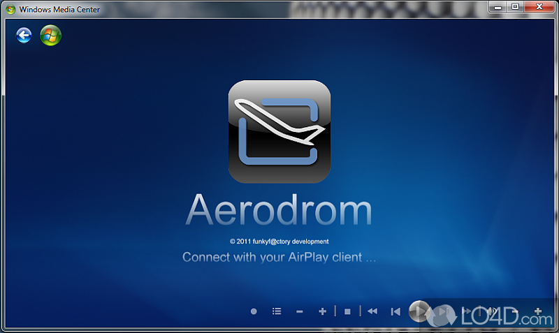 Brings AirPlay to your computer - Screenshot of Aerodrom
