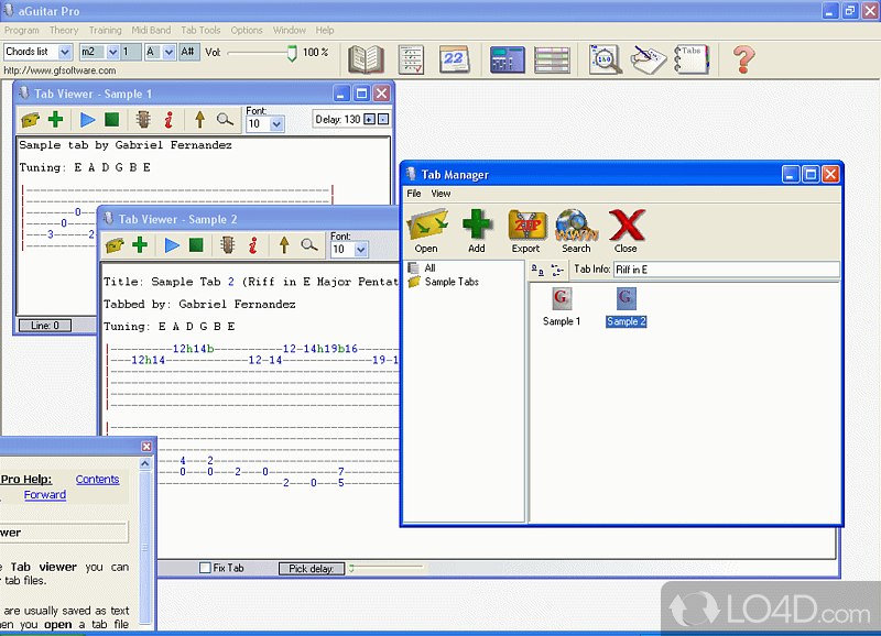 All in one Guitar Software - Screenshot of aGuitar Pro