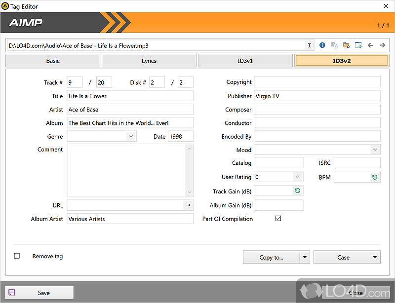 AIMP: Player - Screenshot of AIMP