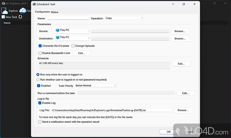 Browse data stored on Dropbox, Mega, OneDrive, Google Drive and others - Screenshot of Air Explorer