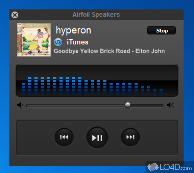 Any audio on your PC can now be heard throughout your house - Screenshot of Airfoil
