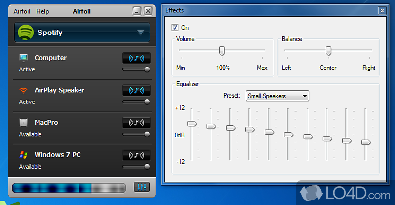 Airfoil: RealPlayer - Screenshot of Airfoil