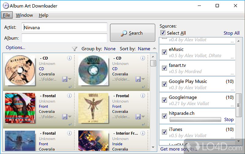 Album Art Downloader screenshot