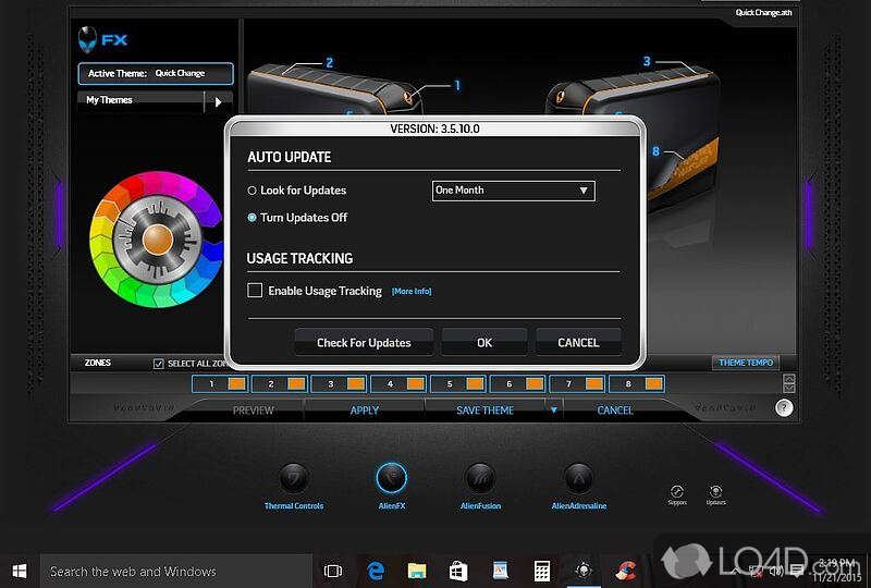 alienware control center download windows 10