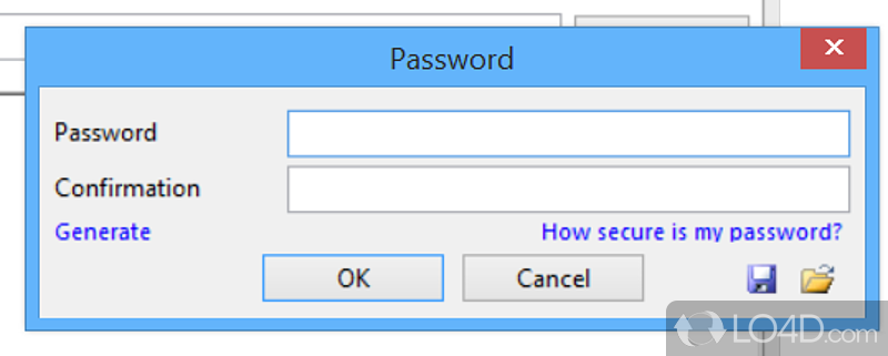 Several protection features - Screenshot of Alternate Password DB