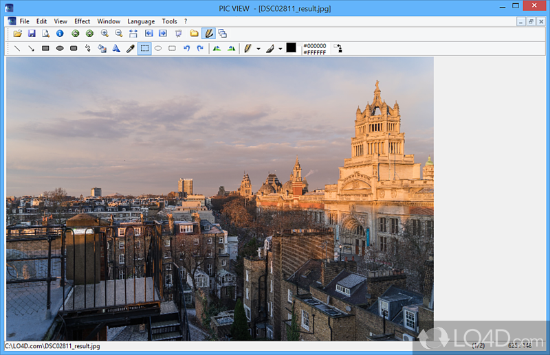 View and edit images without having to go through complicated procedures - Screenshot of Alternate Pic View