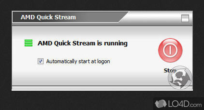 Optimizes AppEx, prioritizes and shapes Internet traffic - Screenshot of AMD Quick Stream