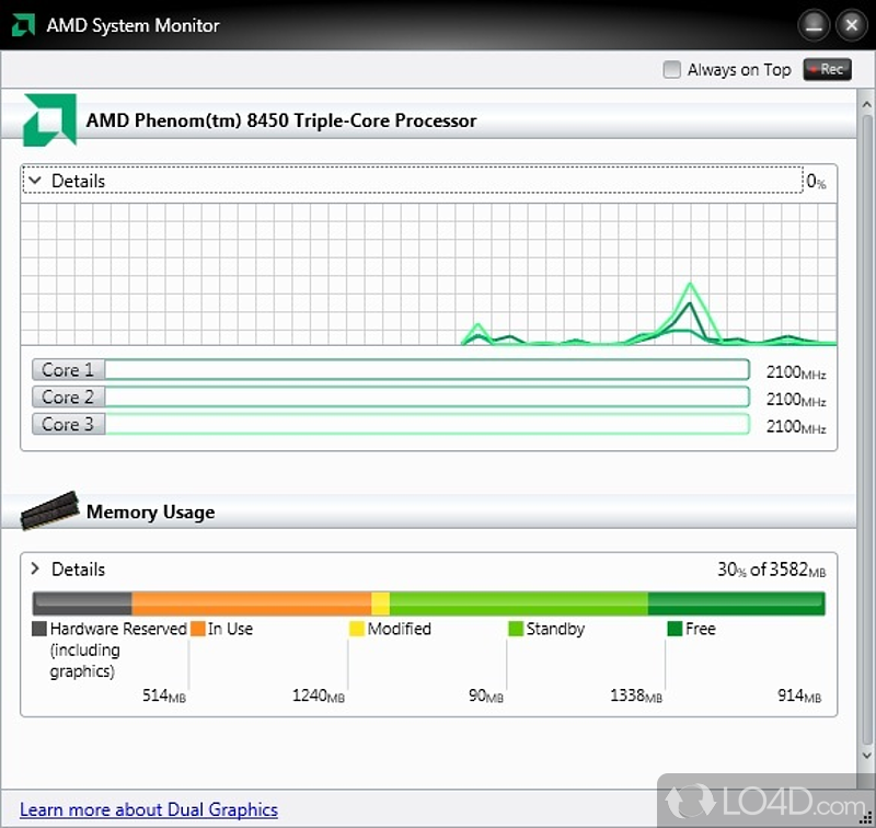 System monitor. AMD - System - 1.1.0.27. Монитор AMD. Мониторинг системы на мониторе.