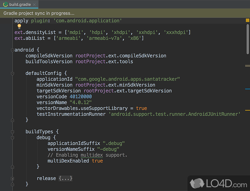 Free development tool for Android apps - Screenshot of Android SDK