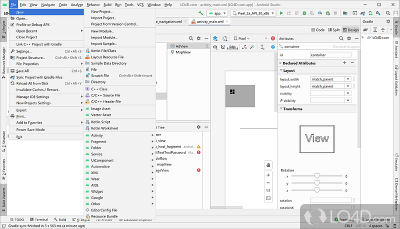 android studio development essentials windows