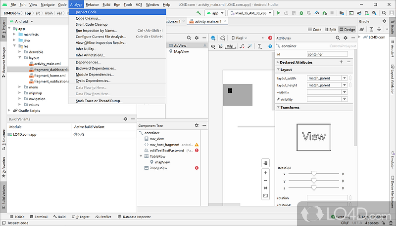 Android Studio: Fast and Free - Screenshot of Android Studio