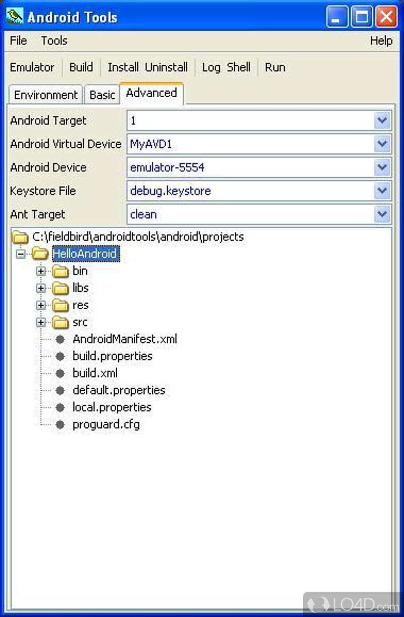 Create, build, sign and edit Android apps quickly and easily - Screenshot of Android Tools