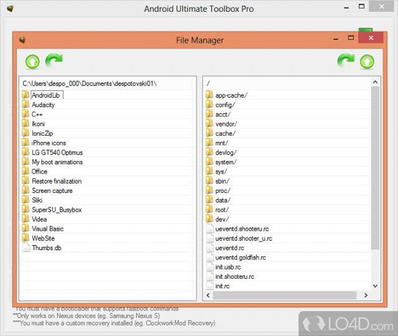 windroid universal android toolkit