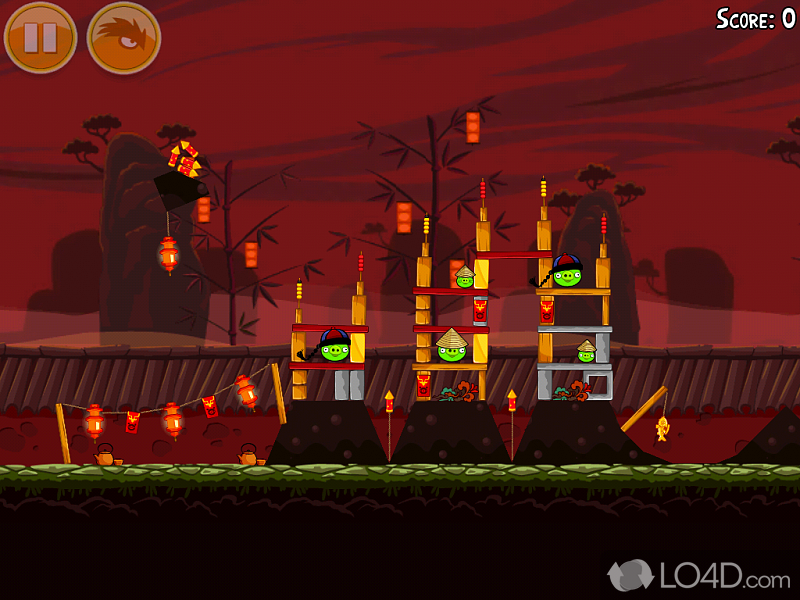Special edition of Angry Birds - Screenshot of Angry Birds Seasons for Windows