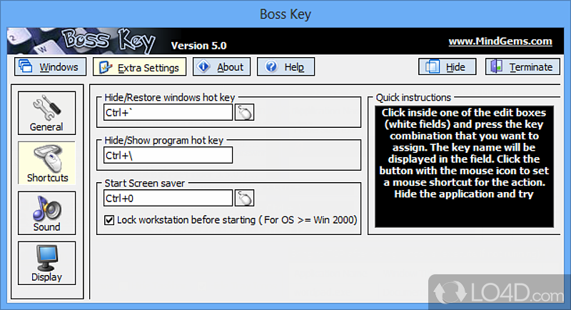 Hide your inappropriate computing - Screenshot of Anti Boss Key