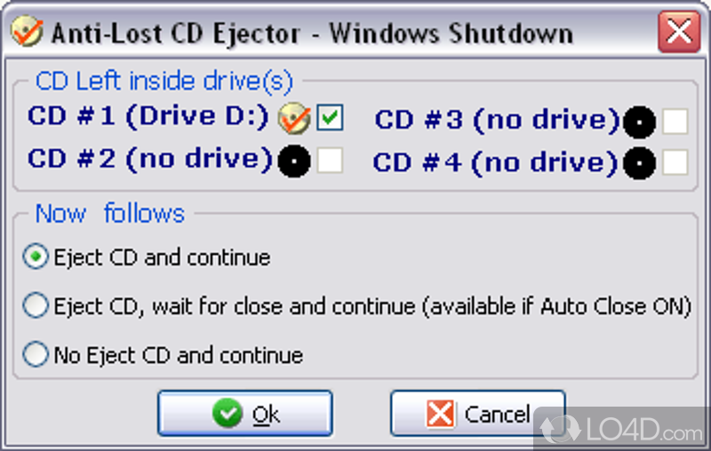 Anti-lost CD Ejector Lite screenshot