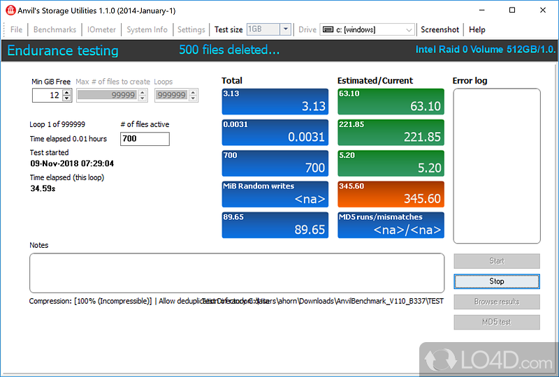 Anvils Storage Utilities screenshot