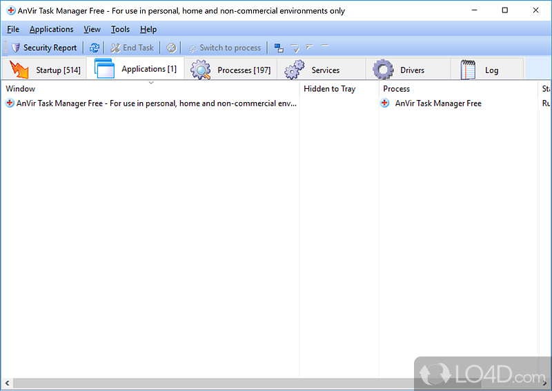 Analyze everything that's active on your system - Screenshot of AnVir Task Manager Free