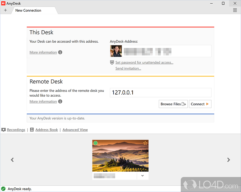 AnyDesk - LO4D.com