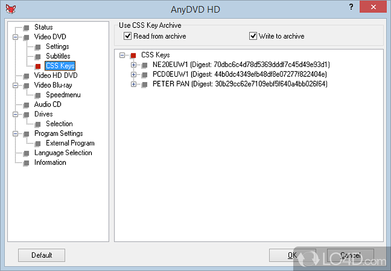 Copy DVD for backup or play it in almost any device - Screenshot of AnyDVD HD