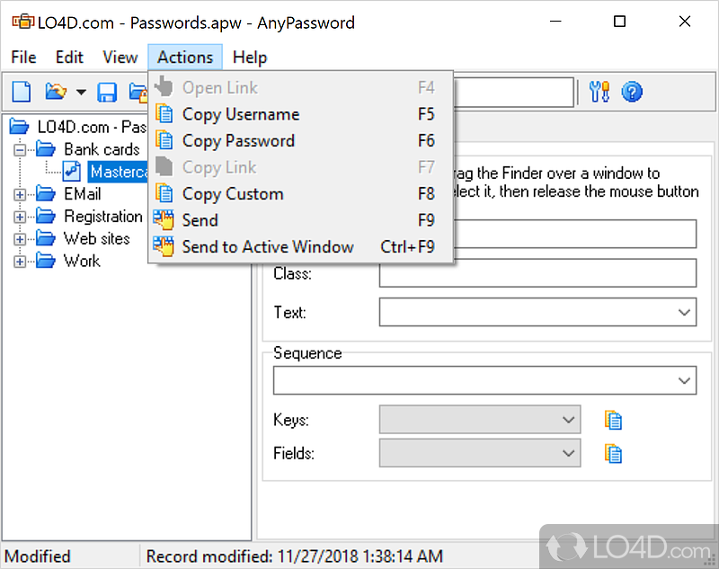 AnyPassword screenshot