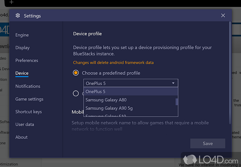 BlueStacks App Player screenshot