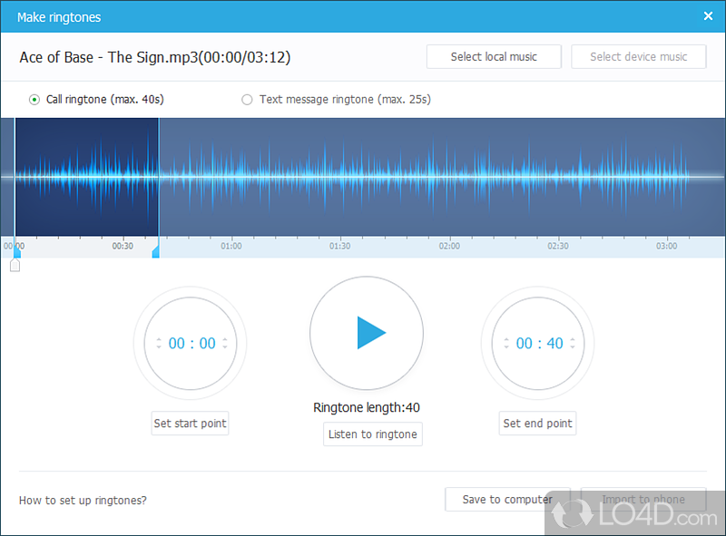 System management - Screenshot of Appcola