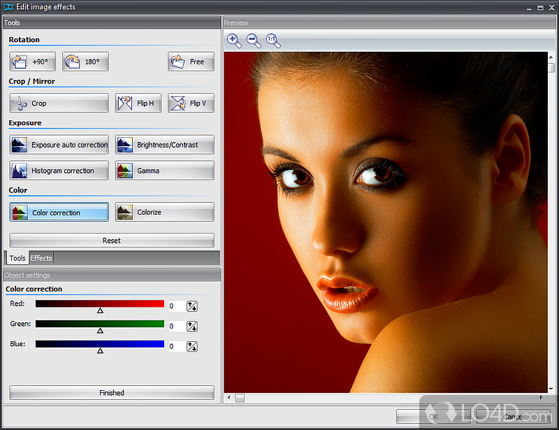 AquaSoft Video Vision: User interface - Screenshot of AquaSoft Video Vision