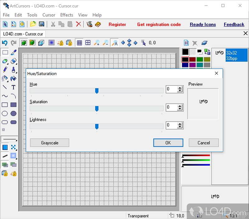 ArtCursors screenshot