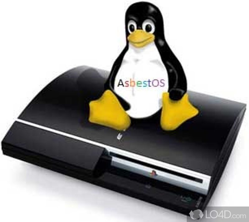 Linux installer for the PlayStation 3 - Screenshot of asbestOS - PS3 Linux Installer