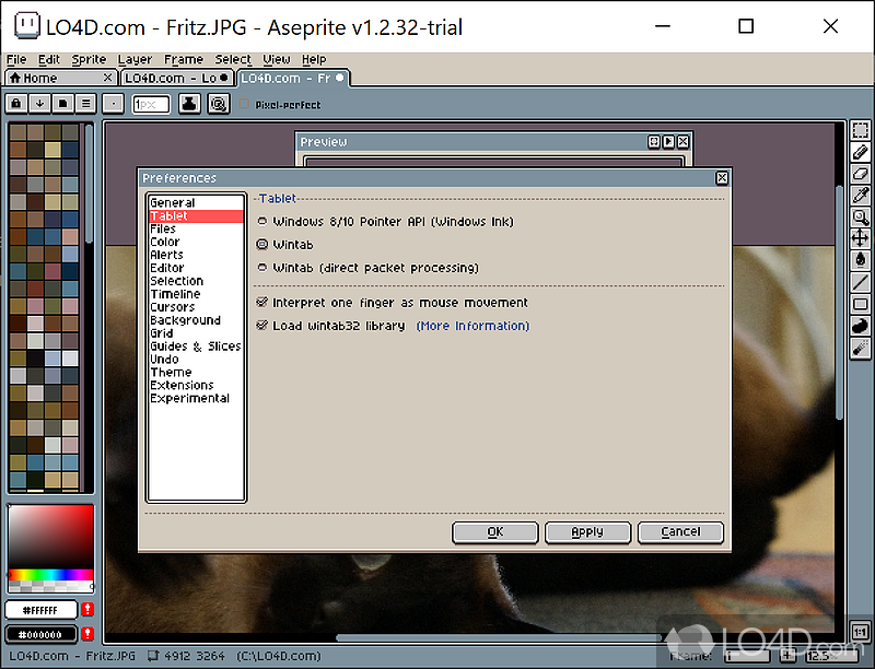 Aseprite: Create your image - Screenshot of Aseprite