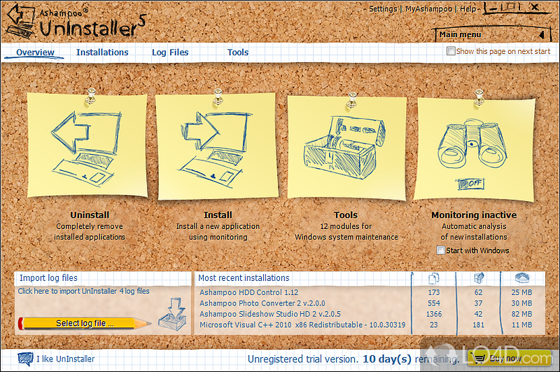 Ashampoo Uninstaller 5 - LO4D.com