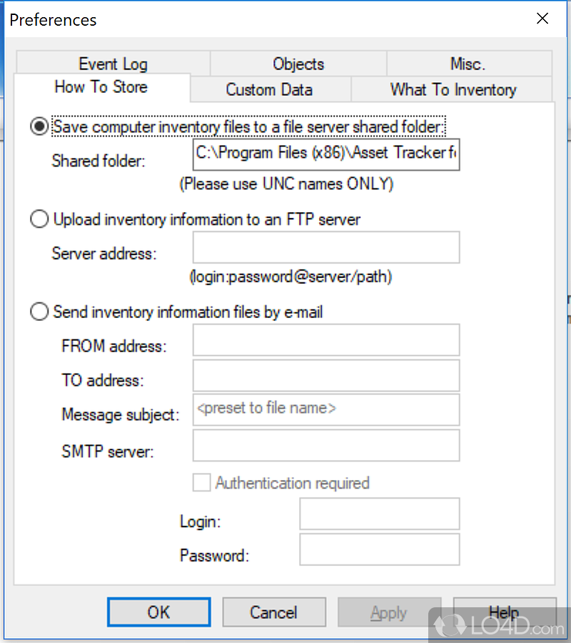 Asset Tracker for Networks screenshot