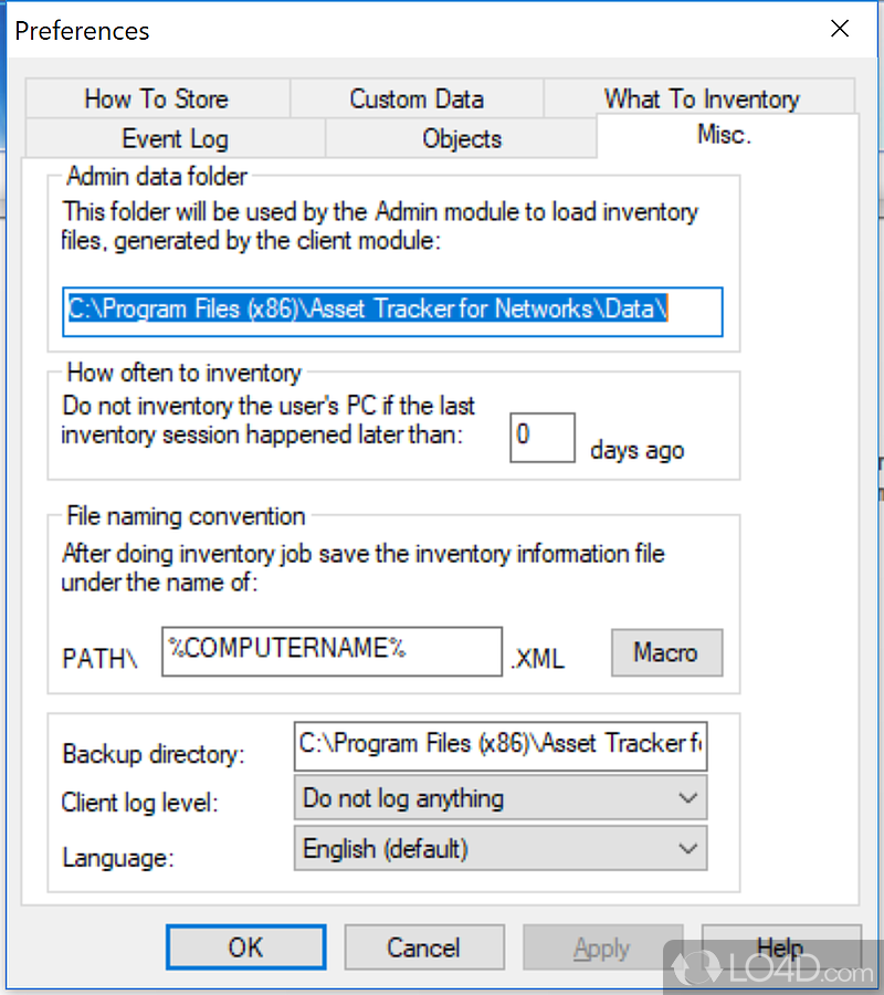 Asset Tracker for Networks screenshot