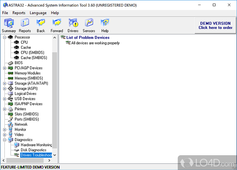 ASTRA32 - Advanced System Information Tool screenshot