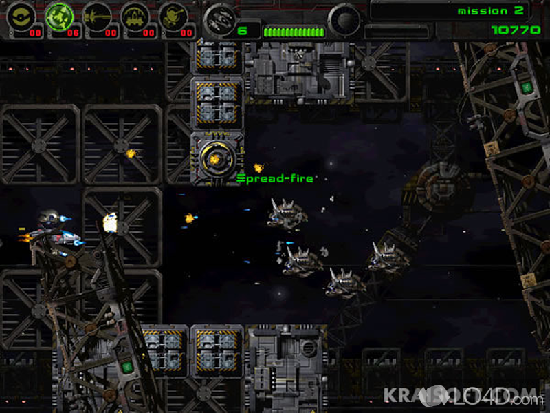 Crush the enemy as you fly through space - Screenshot of Astrobatics