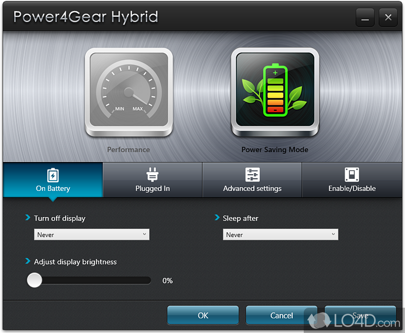 ASUS Power4Gear Hybrid screenshot