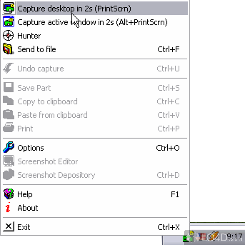 Screen capture with build-in screenshot editor - Screenshot of AT Screen Thief