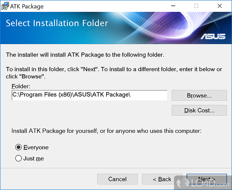 asus atk package windows 10 32 bit