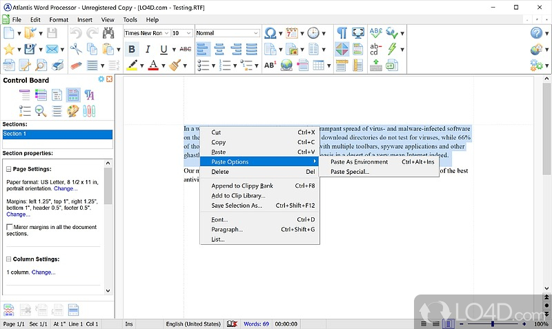 download the new version for windows Atlantis Word Processor 4.3.1.7