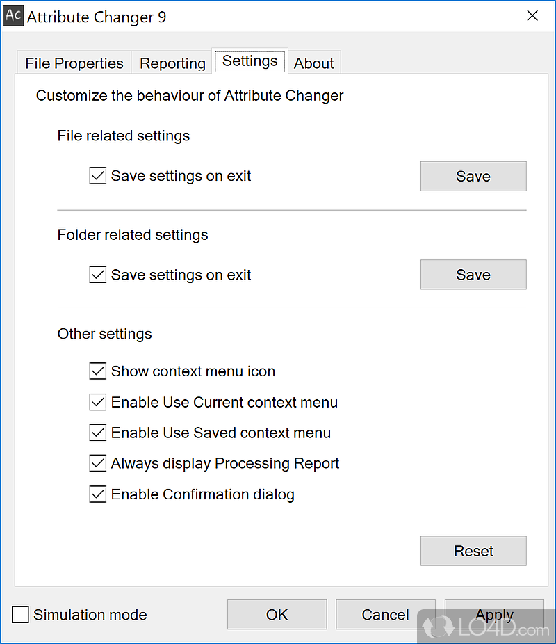 instal Attribute Changer 11.20b