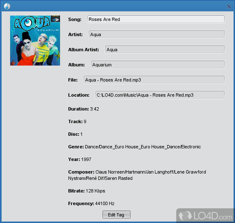 Java based iTunes clone - Screenshot of aTunes
