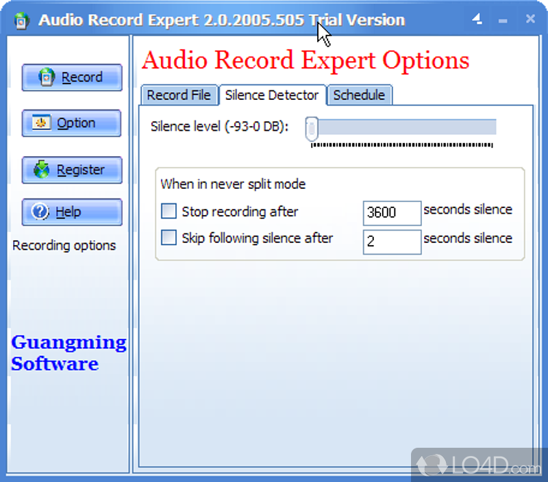 More features and tools - Screenshot of Audio Record Expert