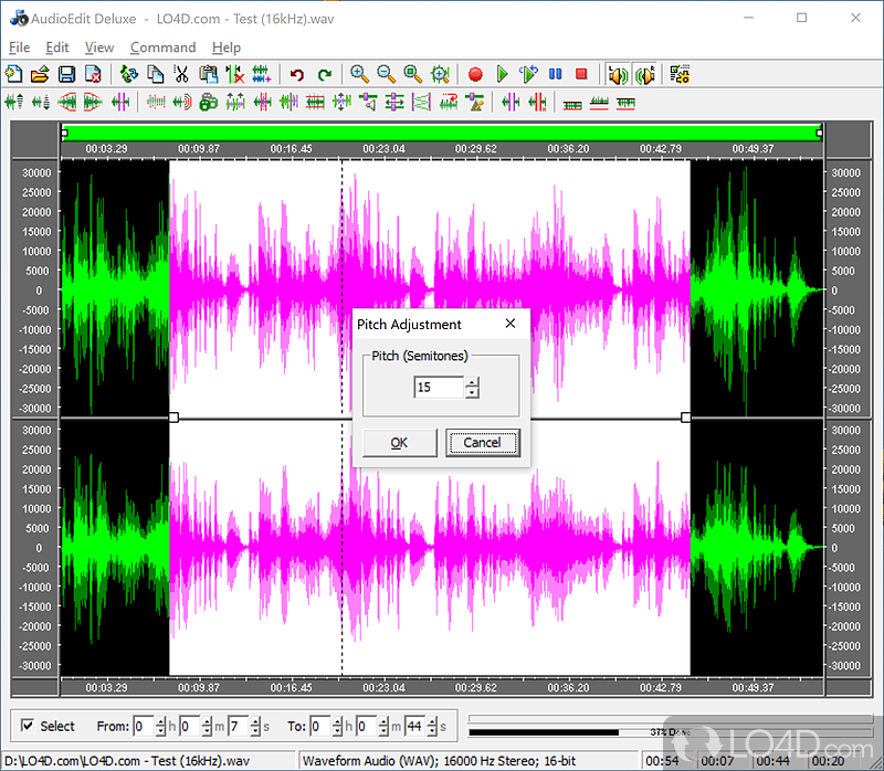 AudioEdit Deluxe screenshot