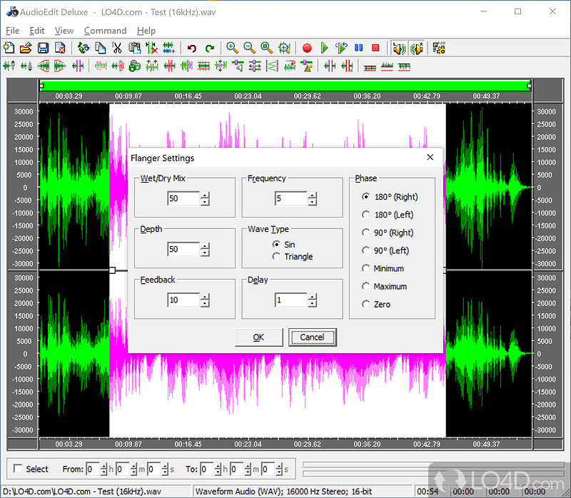 AudioEdit Deluxe screenshot