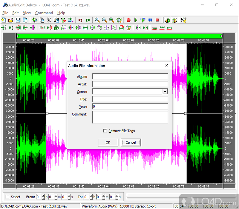 AudioEdit Deluxe screenshot